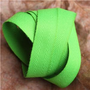 Twill Tape - Bud Green